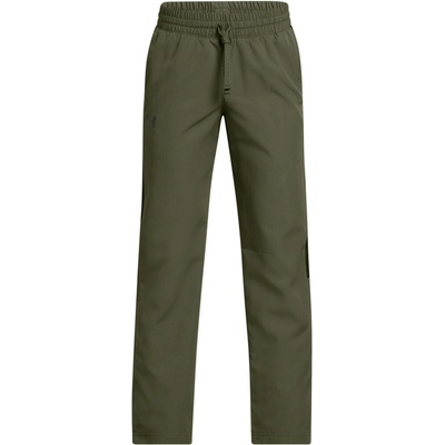 Under Armour RIVAL WOVEN PANTS K zelené 1390155-390