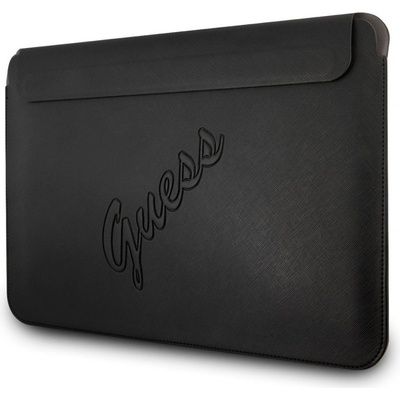 Guess Saffiano Sleeve MacBook 13" Air černá GUCS13PUSASBK