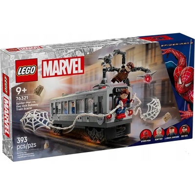 LEGO® Marvel 76321 Spider-Man vs. Doc Ock Scéna v metru