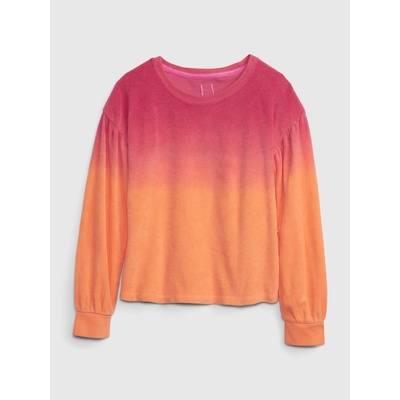 GAP 869751-01 dětská froté mikina oranžová