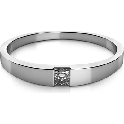 Couple prsten Wendy v bílém zlatě s briliantem 585 68 1 9513.1B00.0.53.FVS1.000