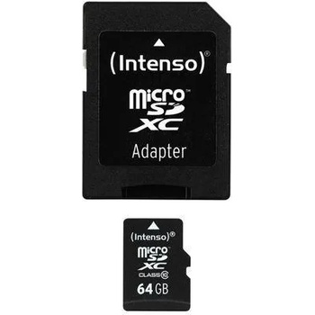 Image 1 of Intenso microSDXC 64GB C10 3413490