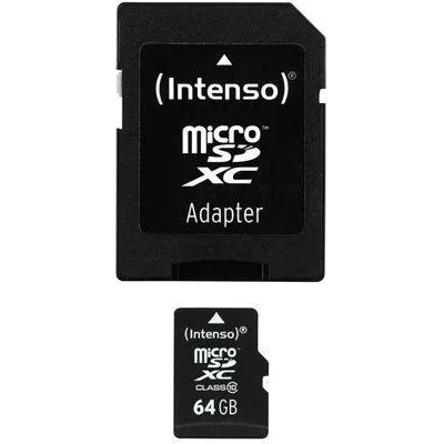 Intenso microSDXC 64GB C10 3413490