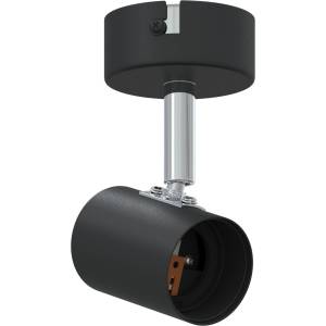 vidaXL Таванен спот с прожектори Черно 6, 5 x 6 x 11, 5 см Метал (4108176)