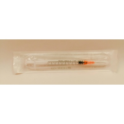 KD Medical GmbH Stříkačka inj. tuberk. KDM 1 ml se snímatelnou jehlou 0,50 x 16 mm