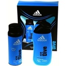 Kosmetické sady Adidas Ice Dive deospray 150 ml + sprchový gel 250 ml dárková sada