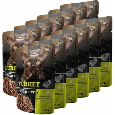 Leonardo Krůtí maso s trhaným hovězím masem 12 x 70 g