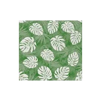 Terramat PVC 6047-5 listy zelené metráž 60 cm – Zboží Dáma