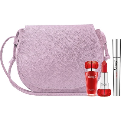 PUPA Комплект Pupa: Vamp! Definition без парабени водоустойчива очертаваща миглите спирала 001 изключително черна 9 ml *тестер + Vamp! без парабени обем кремообразно червило 301 наситено червено 35 g