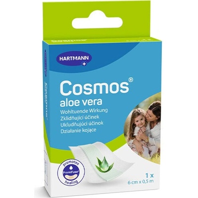 Cosmos aloe vera náplasť na rany 6 cm x 0,5 m 1 ks