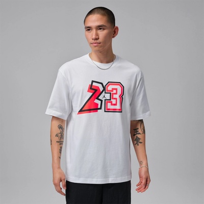 Air Jordan Тениска Air Jordan Men's T-Shirt - White/Black