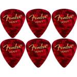 Fender 351 Shape Premium 6 Red Moto Перце за китара (098-2351-509-6PACK-SET)