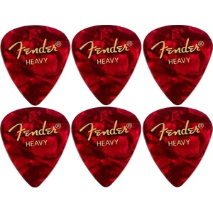 Fender 351 Shape Premium 6 Red Moto Перце за китара