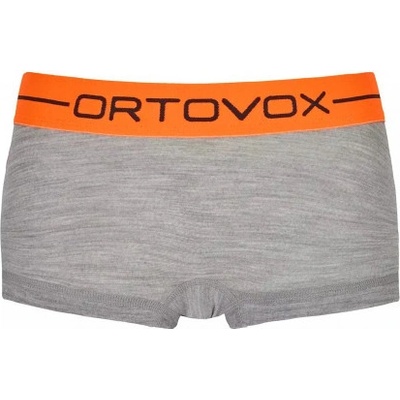 Ortovox Merino 185 Rock n Wool Hot Pants kalhotky Dark grey