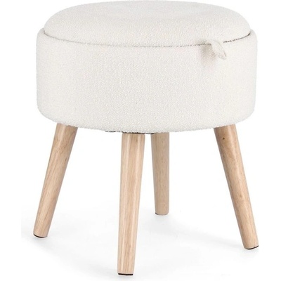 Bizzotto Zoya БЯЛ СТОЛ ЗА СЪХРАНЕНИЕ С ПОДНОС (0721601)