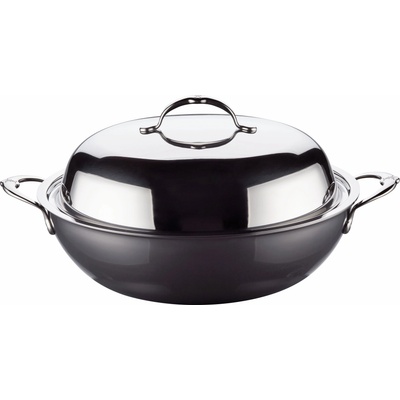 Hestan Culinary Уок тиган за индукция NANOBOND TITANIUM 36 см, 4, 7 л, неръждаема стомана, Hestan (HEST60033)
