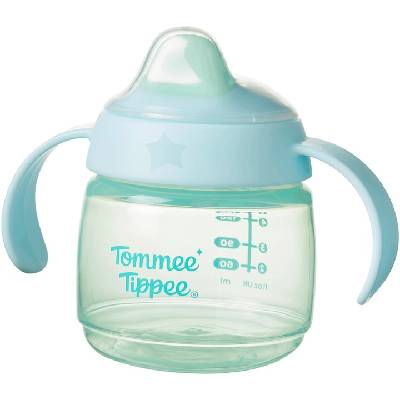 Преходна чаша Tommee Tippee - Starter Spout, 150ml, синя (TT.0296)