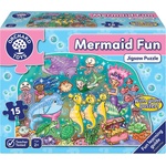 Orchard Toys Детски пъзел Orchard Toys - Забавление с русалки, 15 части (OR294) - ozone