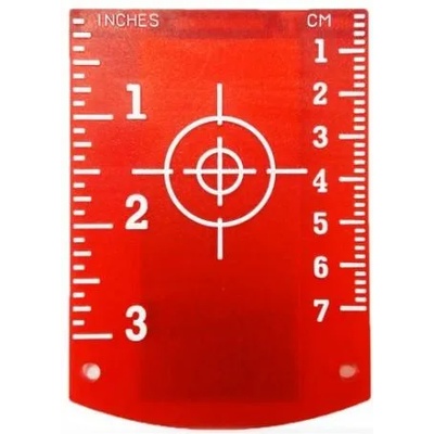 Nivel system Мишена за лазер (за червени лазери) nivel system tr-r
