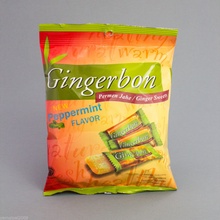 Gingerbon Zázvorové bonbony máta 125 g