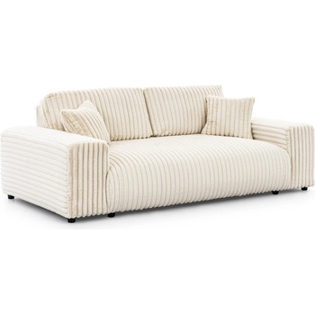 ROPEZ Кремав диван от рипсено кадифе 213 cm Justin - Ropez (Justin Sofa 3os. Vito 23 Standard)