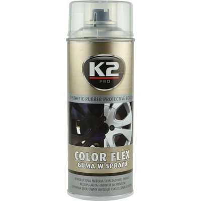 K2 COLOR FLEX syntetický kaučuk číry 400ml