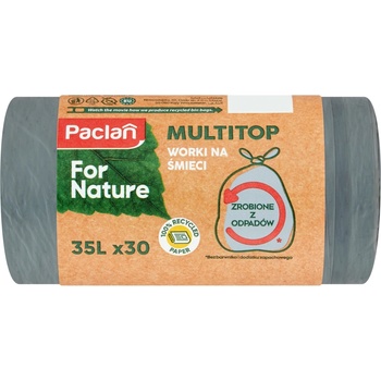 Paclan For Nature pytle z recyklovaného odpadu 16µm 35l 30ks