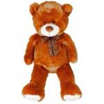 MADEJ *PLUSH bowls, 70 cm, with bow, BROWN