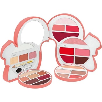 Pupa Squirrel 4 Make Up Set 010266A002 грим палитра за лице очи и устни 25.5g
