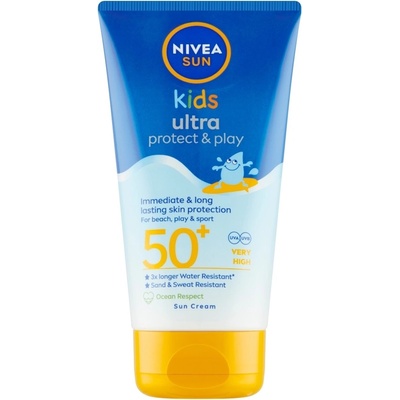 Nivea Protect & Play dětské mlieko na opaľovanie SPF50+ 150 ml