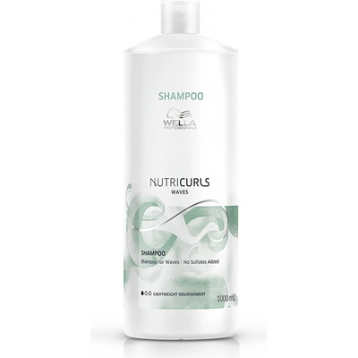 Wella Nutricurls Shampoo for Waves 1000 ml
