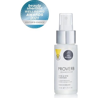 Proverb Skin & Gym Sanitizer dezinfekční sprej na ruce 50 ml