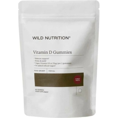 Wild Nutrition Vitamín D pro děti bonbonky 60 gummies