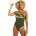 Ellesse Бански костюм Ellesse Lilly swimsuit - Green (Khaki)