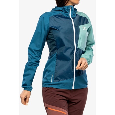 Ortovox Windbreaker petrol blue