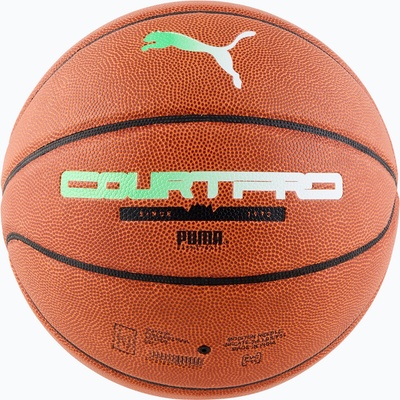 PUMA teamJAWS Court Pro Баскетболна кожа кафява/тъмна сянка размер 7
