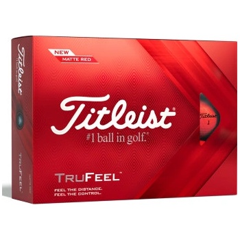 Titleist TruFeel červené 12 ks