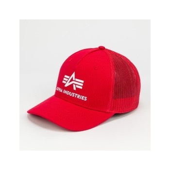 Alpha Industries Basic Trucker Cap speed red