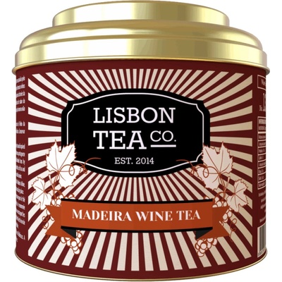 Lisbon Tea Čierny čaj s príchuťou vína Madeira 50 g