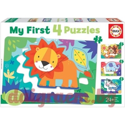 Educa Пъзел educa 18897 - 26 части - Диви животни (edu18897)