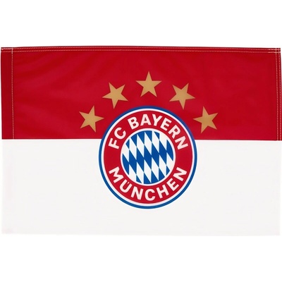 FC BAYERN MNICHOV Vlajka FC Bayern Mníchov 60x40cm s tyčkou