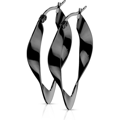 Steel Edge visací z chirurgické oceli 3546 černá – Zbozi.Blesk.cz