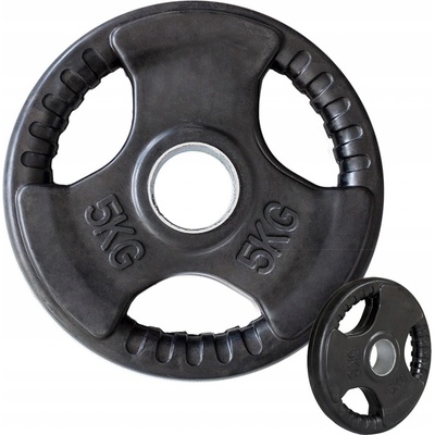 HMS TRI GRIP Pogumovaný olympijský kotúč 5 kg 50mm