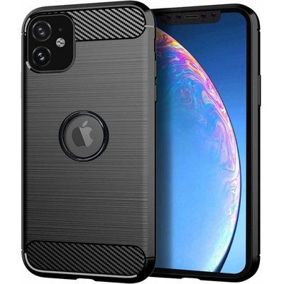 Pouzdro Forcell CARBON Apple iPhone 12 Mini Černé