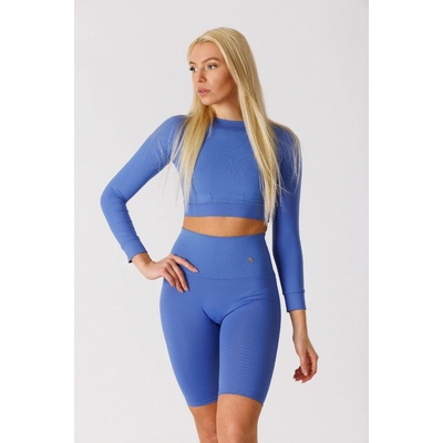 GoldBee Kraťásky Stahovací Dlouhé Blue Modrá