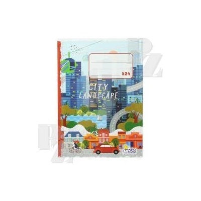 Notes Školní sešit 524 bezdřevý mix