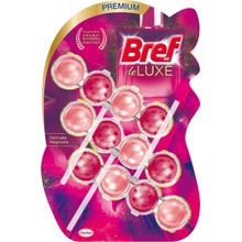Bref DeLuxe tuhý WC blok Delicate Magnolia 3 x 50 g