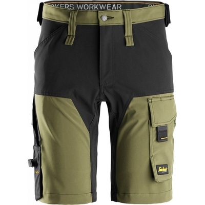 AllroundWork Snickers Workwear kraťasy Full Stretch khaki