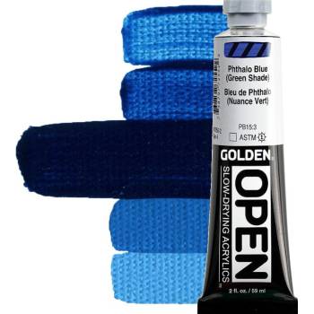 Golden Artist Colors Open АКРИЛНА боя Phthalo Blue (Green Shade) 59 ml 1 бр (0007255-2)