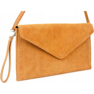 Beltimore listová kabelka -OBÁLKY N12 prírodná koža hnedá